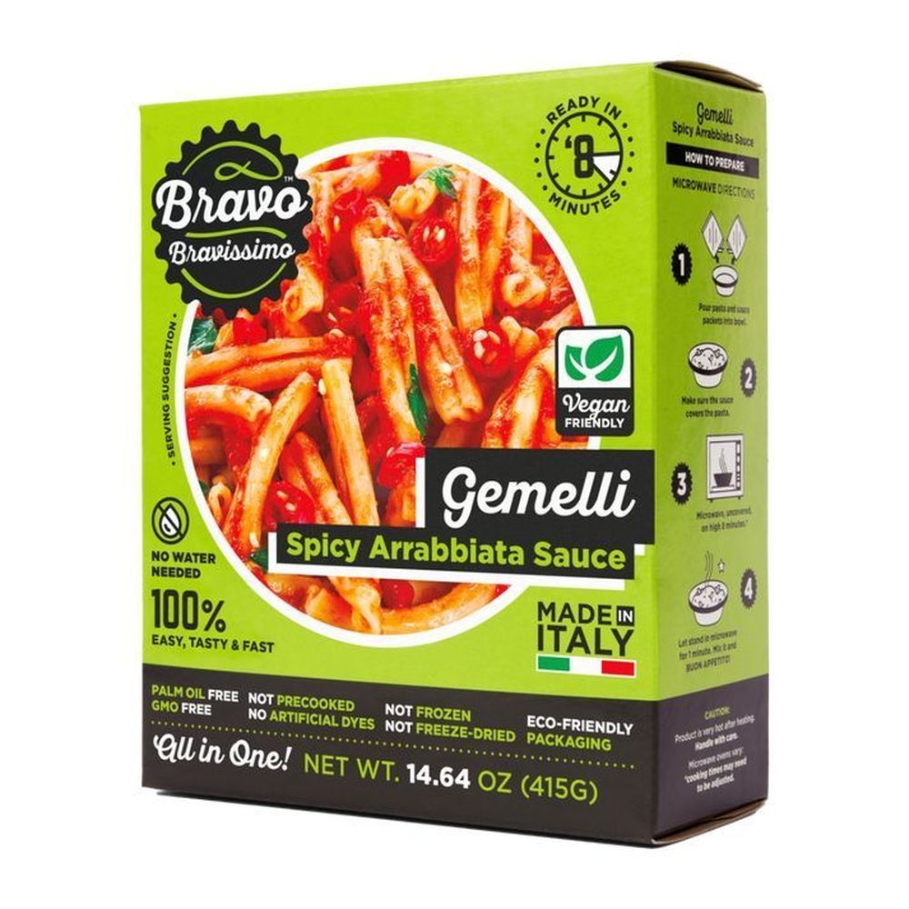 Bravo Bravissimo Gemelli Spicy Arrabbiata Sauce, 14.64 Ounce -- 6 Per Case