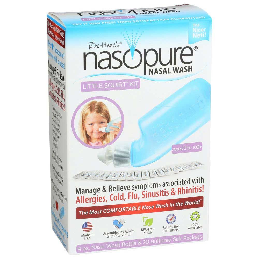 Dr. Hana's Nasopure Nasal Wash Little Squirt Kit