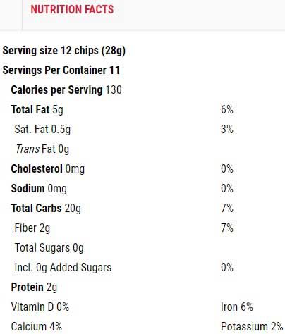 Donkey Chips Unsalted Tortilla Chips, 11 Ounce -- 12 Per Case