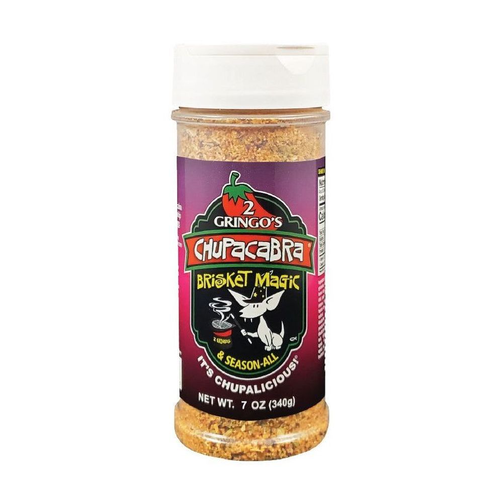 2 Gringos Chupacabra Brisket Magic Seasoning, 7 Ounce -- 6 Per Case