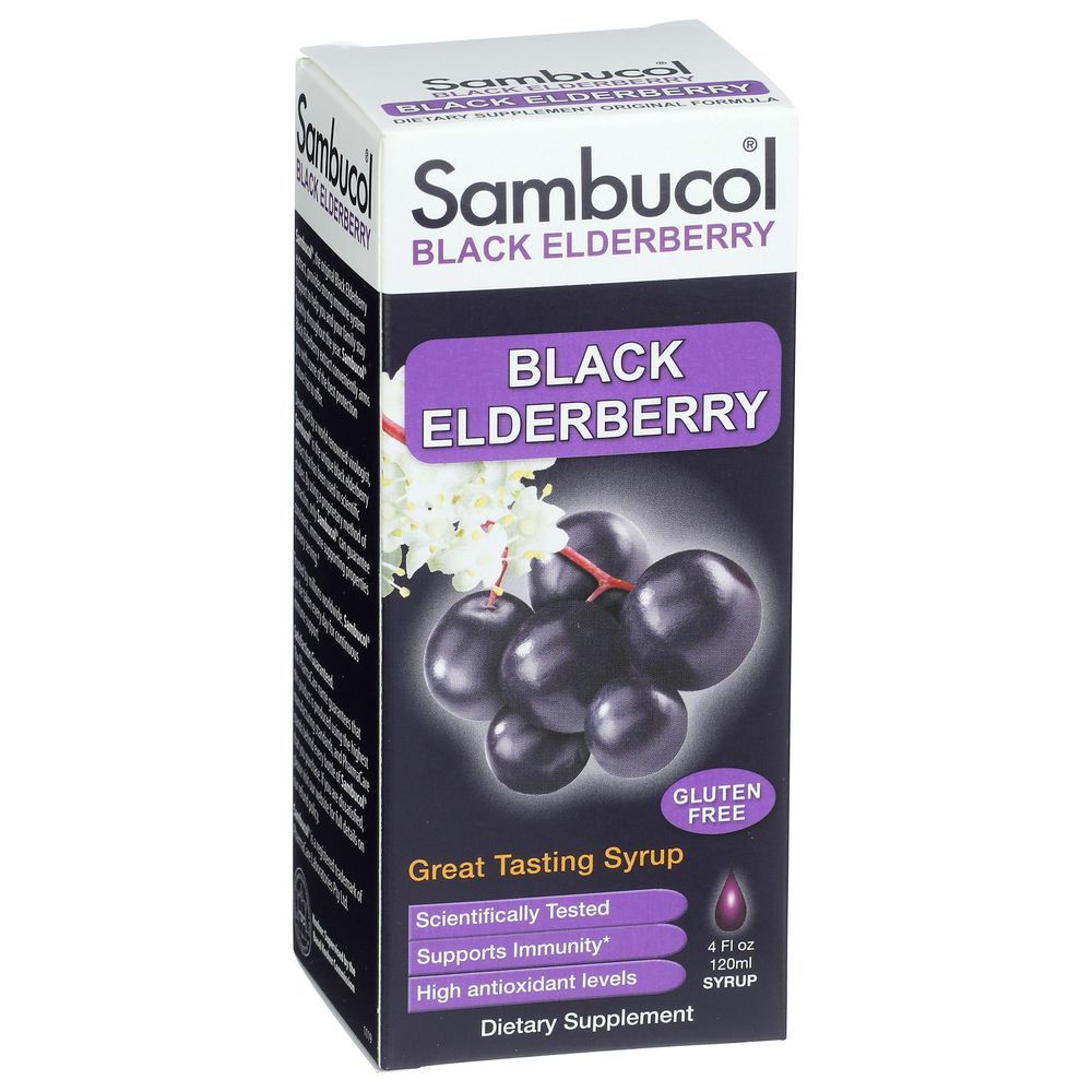 Sambucol Original Black Elderberry Syrup, 4 Ounce