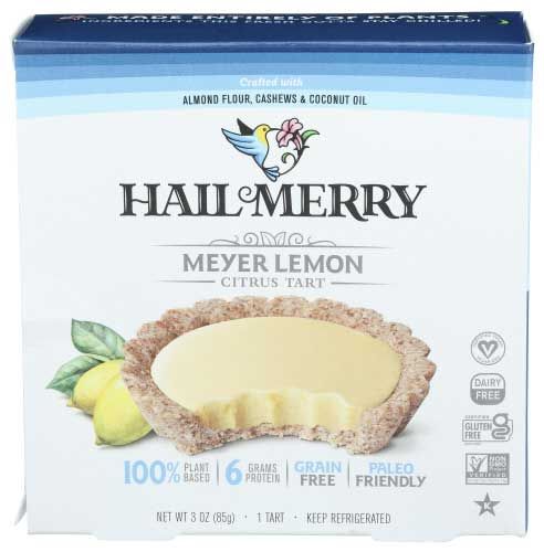 Hail Merry Meyer Lemon Miracle Tarts, 3 Ounce -- 8 Per Case