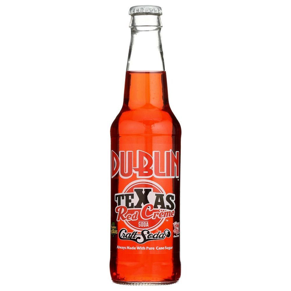 Dublin Retro Red Creme Soda, 12 Fluid Ounce -- 24 Per Case