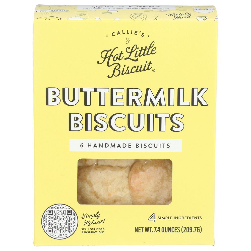 Callies Callies Hot Little Biscuit Buttermilk Biscuit, 7.4 Ounce -- 6 Per Case