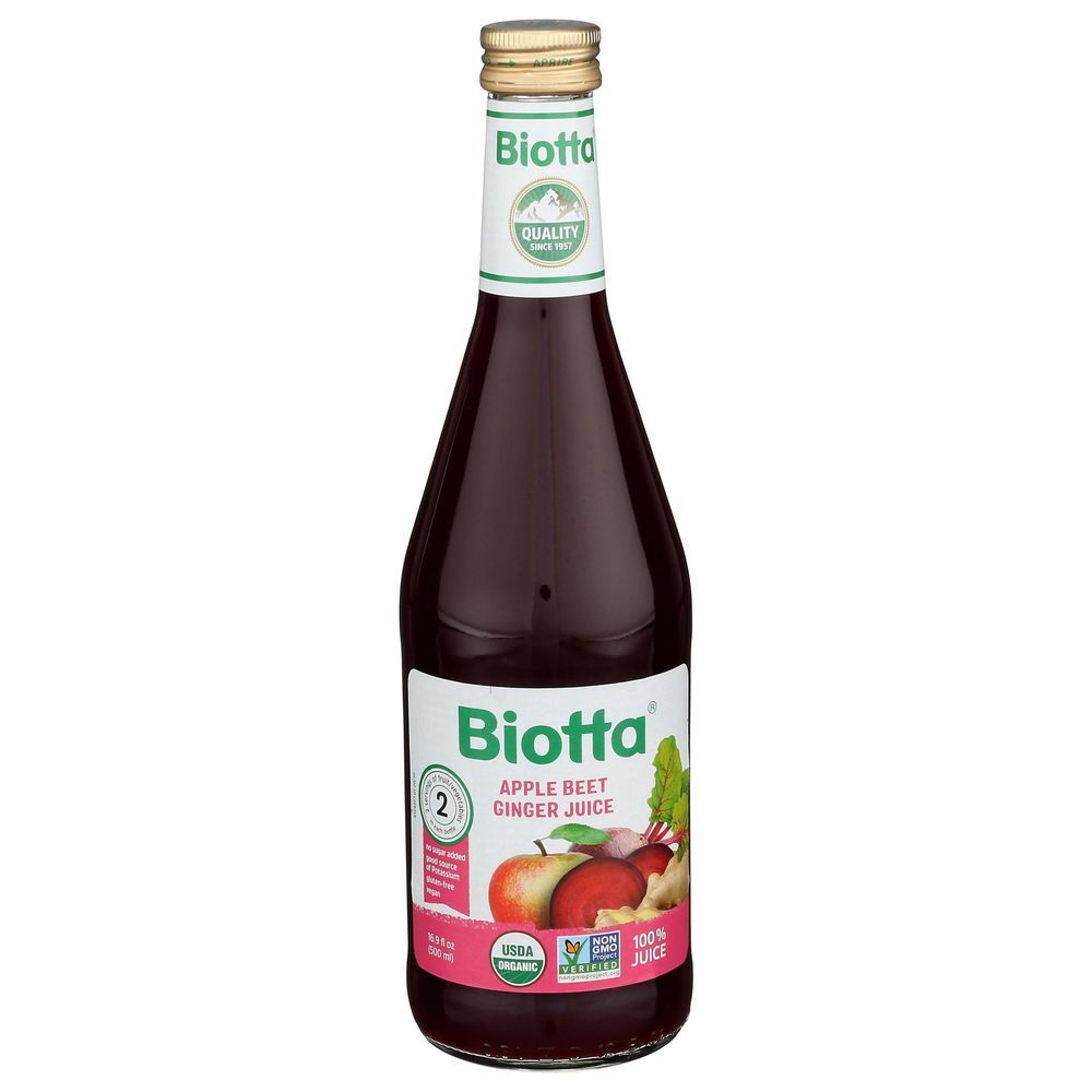 Biotta Apple Beet Ginger Juice, 16.9 Fluid Ounce -- 6 Per Case