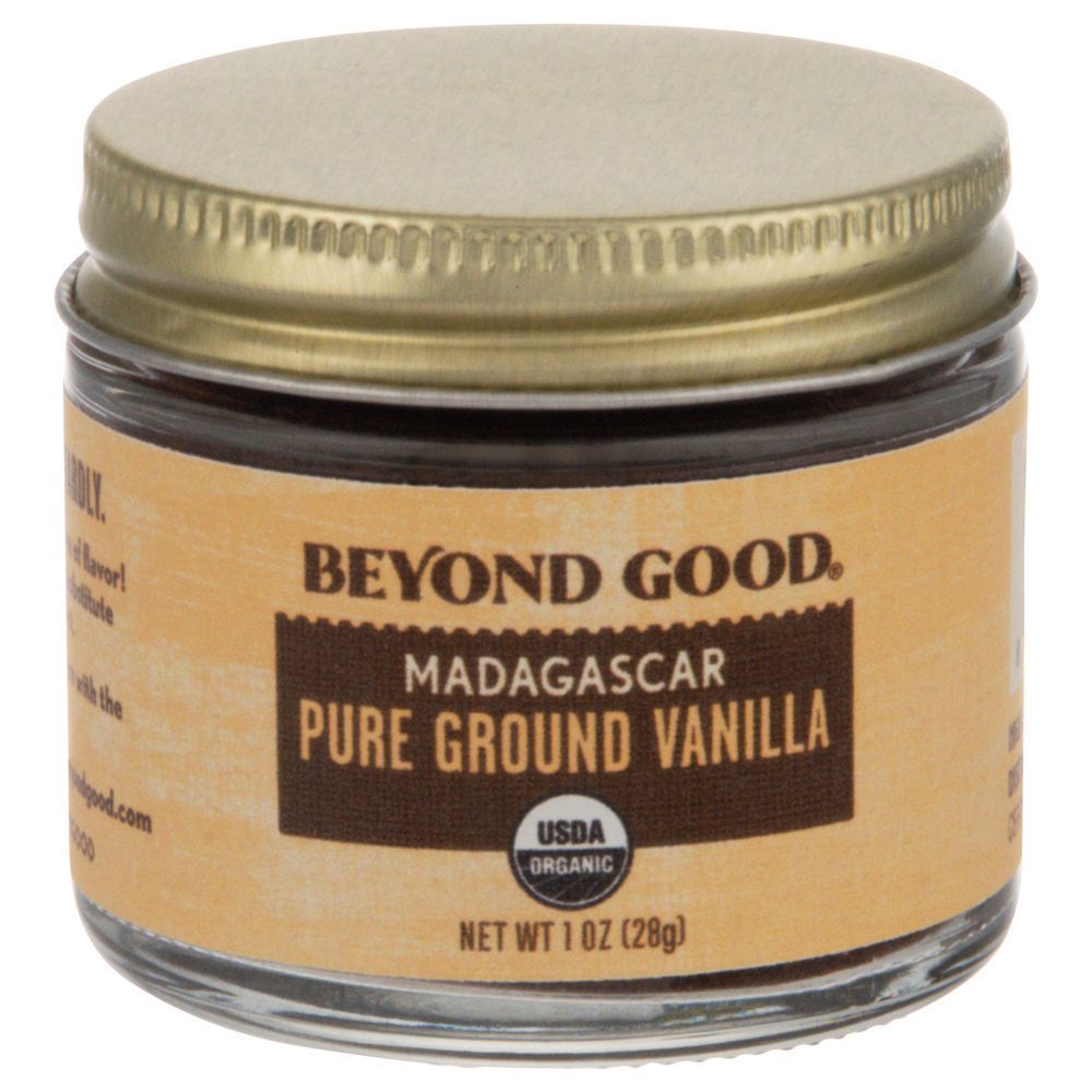 Beyond Good Organic Pure Ground Madagascar Vanilla Powder, 1 Ounce -- 4 Per Case