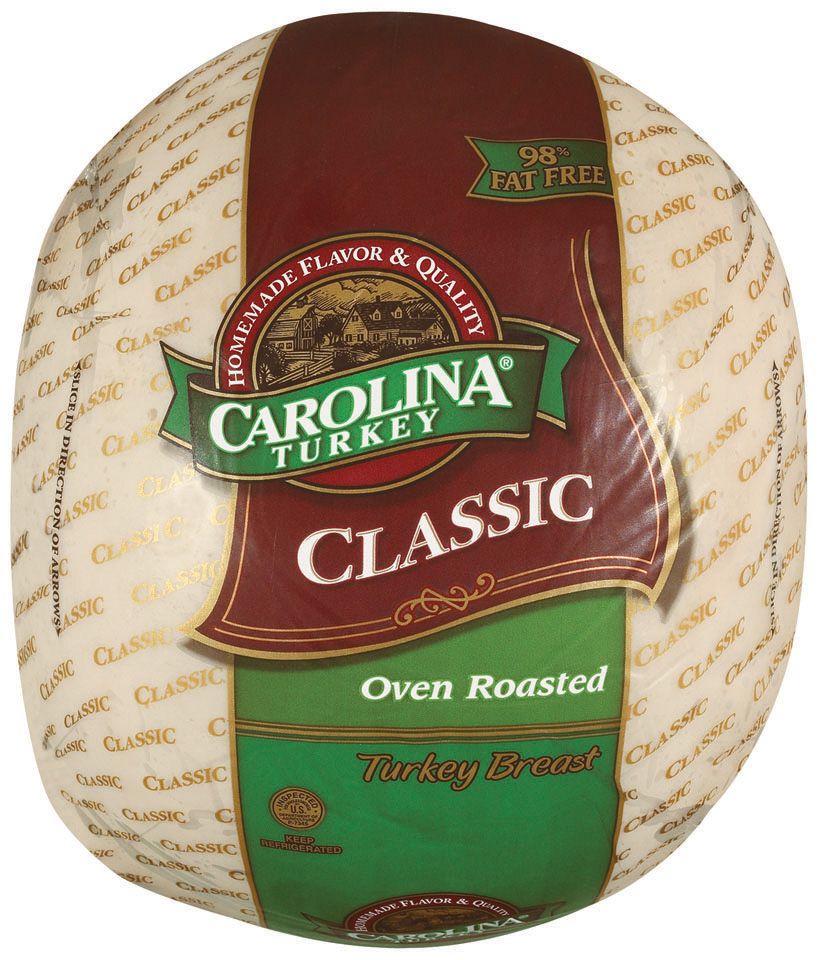 Carolina Classic Oven Roasted Skinless Turkey Breast, 9 Pound -- 2 Per Case