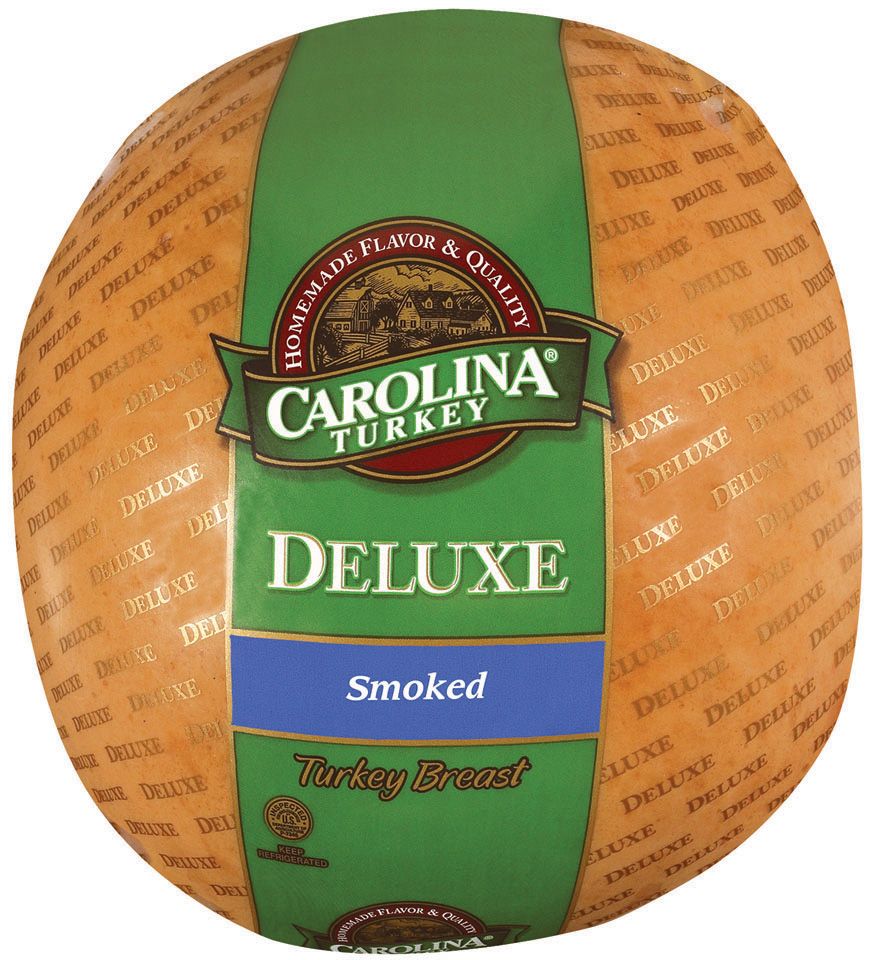 Carolina Deluxe Smoked Skinless Turkey Breast, 9.5 Pound -- 2 Per Case