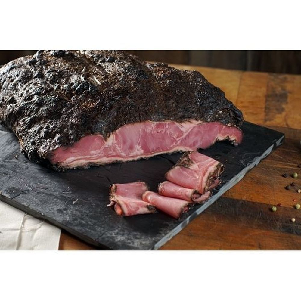 Double L Ranch Naturally Hardwood Smoked Black Pastrami, 5 Pound -- 4 Per Case
