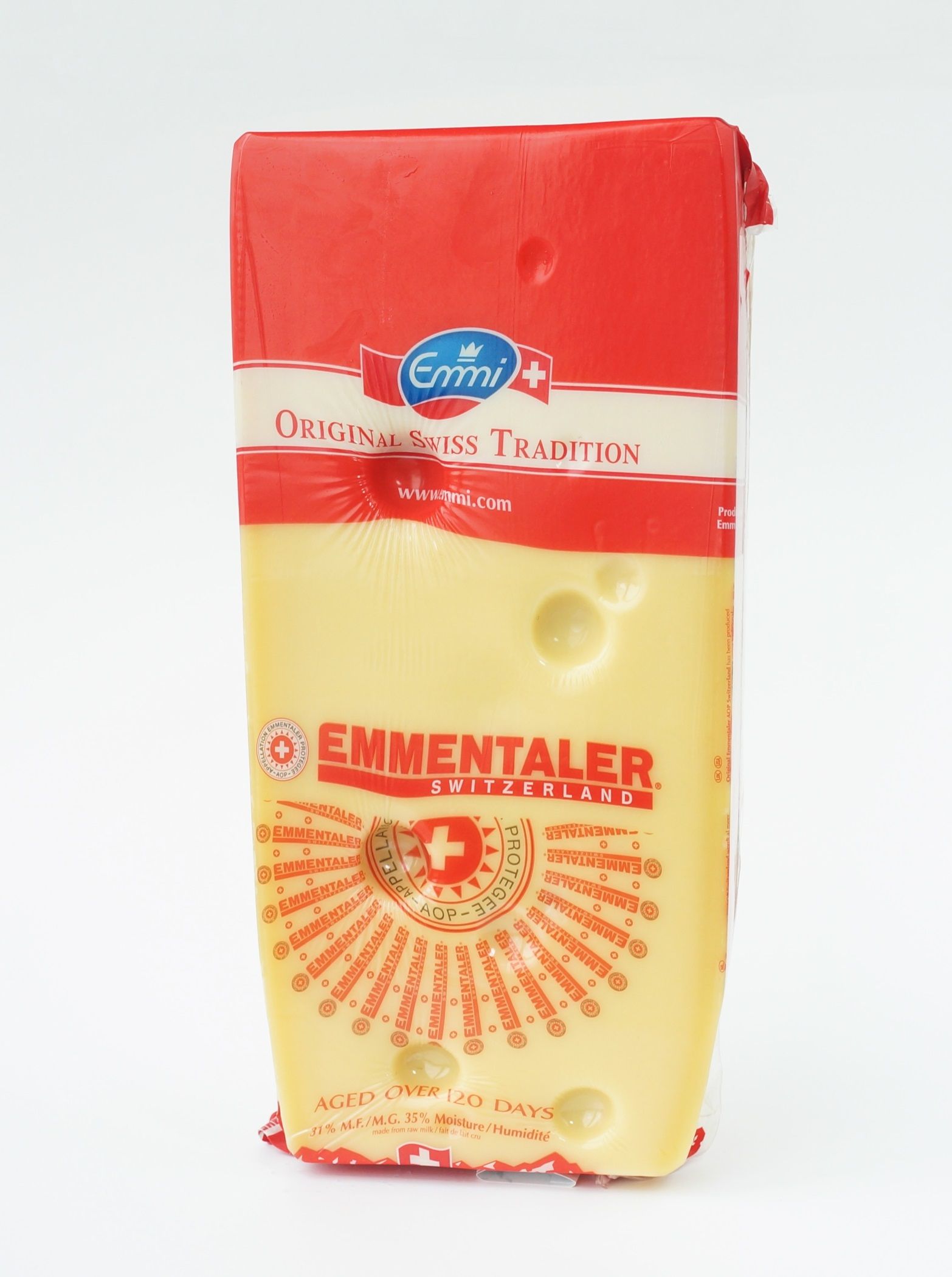 Emmi Emmentaler Cheese, Center Cut, 15 Pound