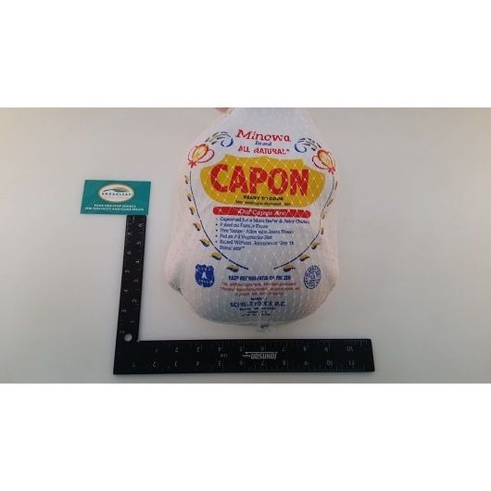 Minowa Raw Whole Capon, 11.5 Pound -- 5 Per Case