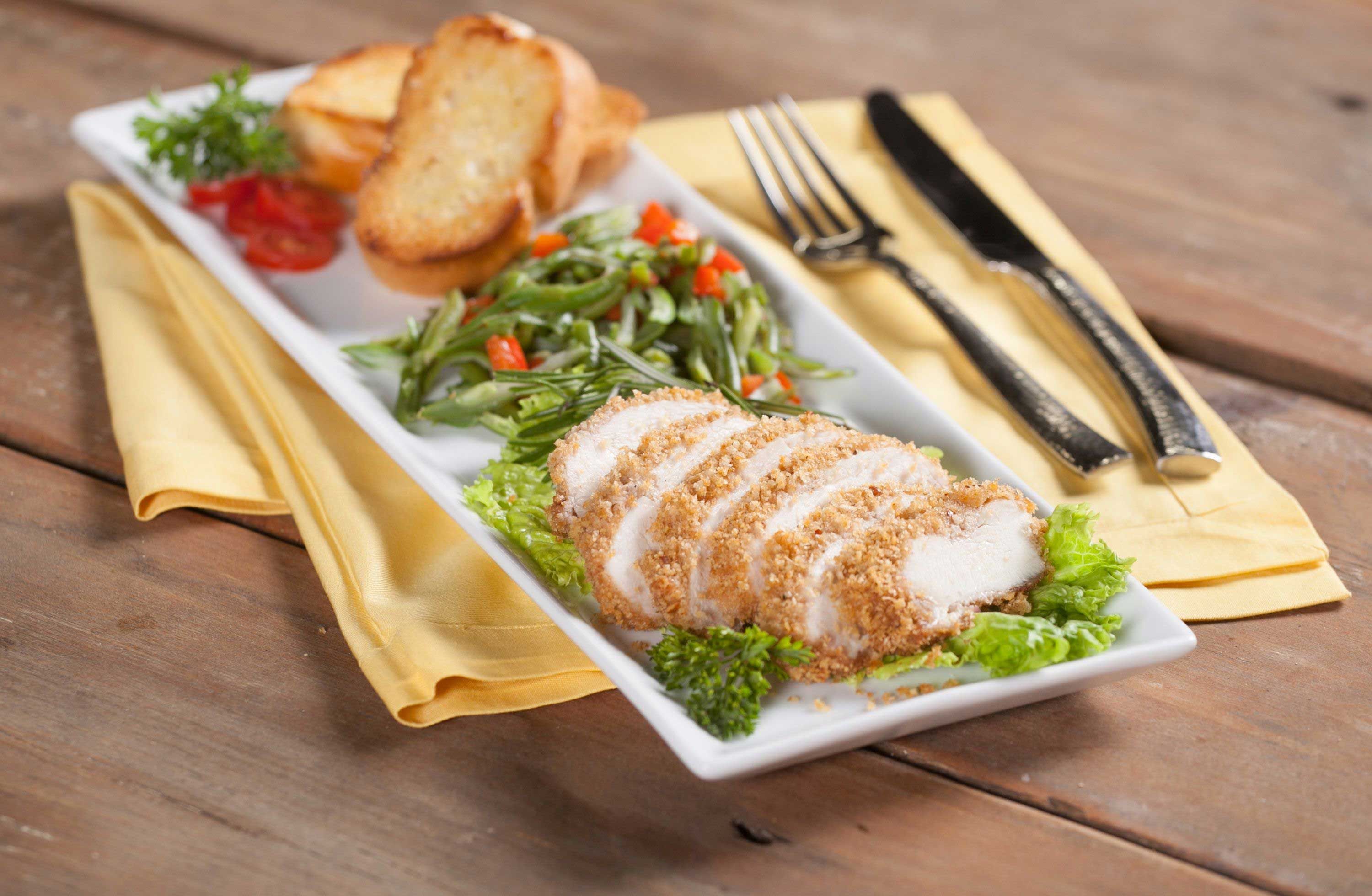 Ellison Encrusted Petite Parmesan Chicken Breast, 4 Ounce -- 32 Per Case