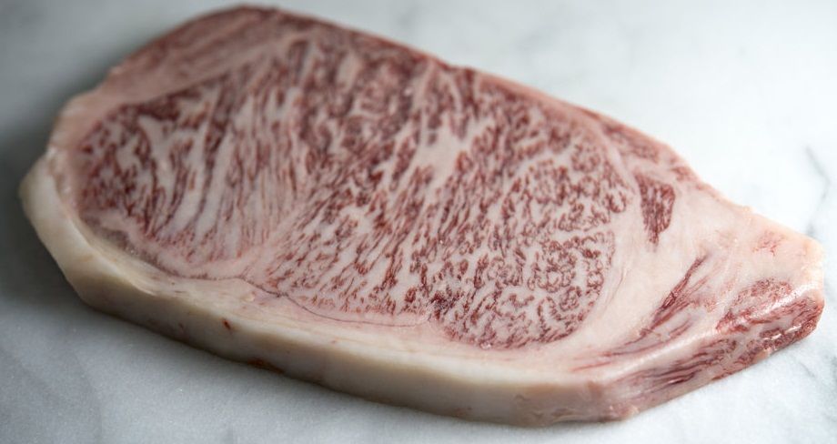 Miyazaki Japanese Wagyu New York Strip, 14 Pound -- 2 Per Case