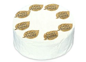 Saint Andre French Triple Cream Wheel Cheese, 4.5 Pound