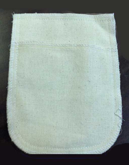 Intedge Tan Terry Bakers Pad With Vapor Barrier