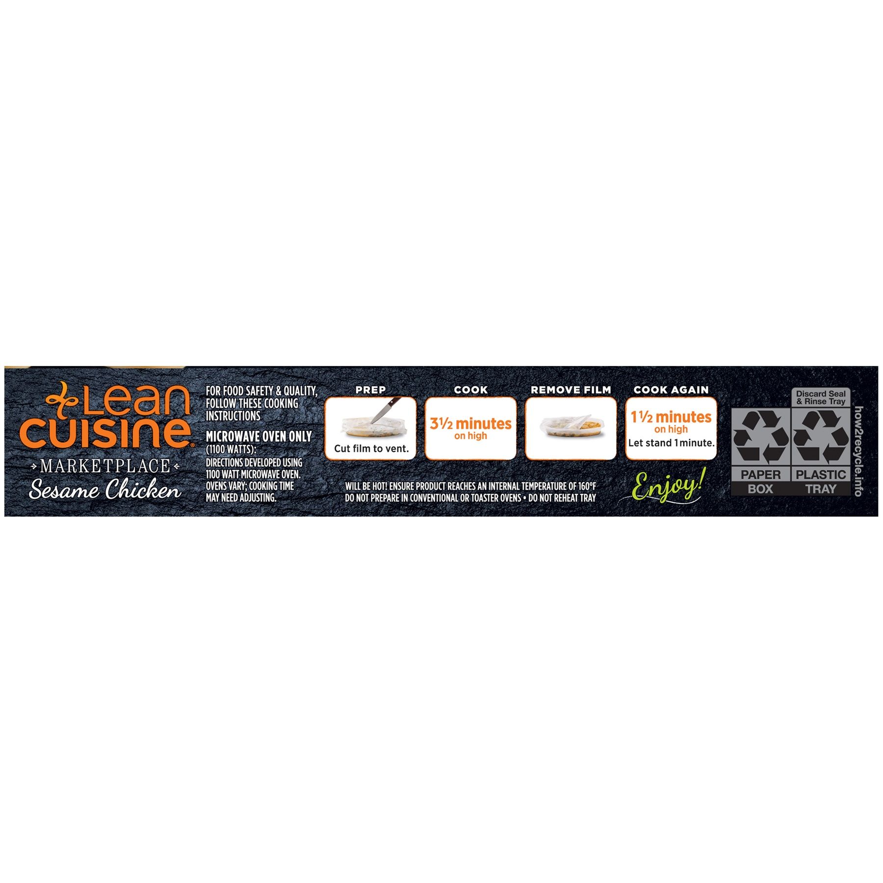 Lean Cuisine Entree Sesame Chicken, 9 Ounce -- 12 Per Case