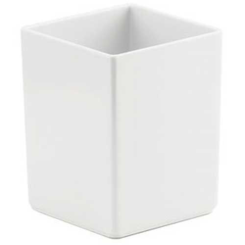 Cal-mil White Melamine Box For Salad Bar, 5 X 5 X 6 Inch -- 2 Per Case