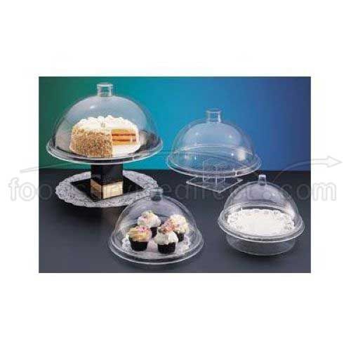 Cal-mil Gourmet Clear Sample/pastry Tray Cover, 11.25 Inch Dia X 6.5 Inch