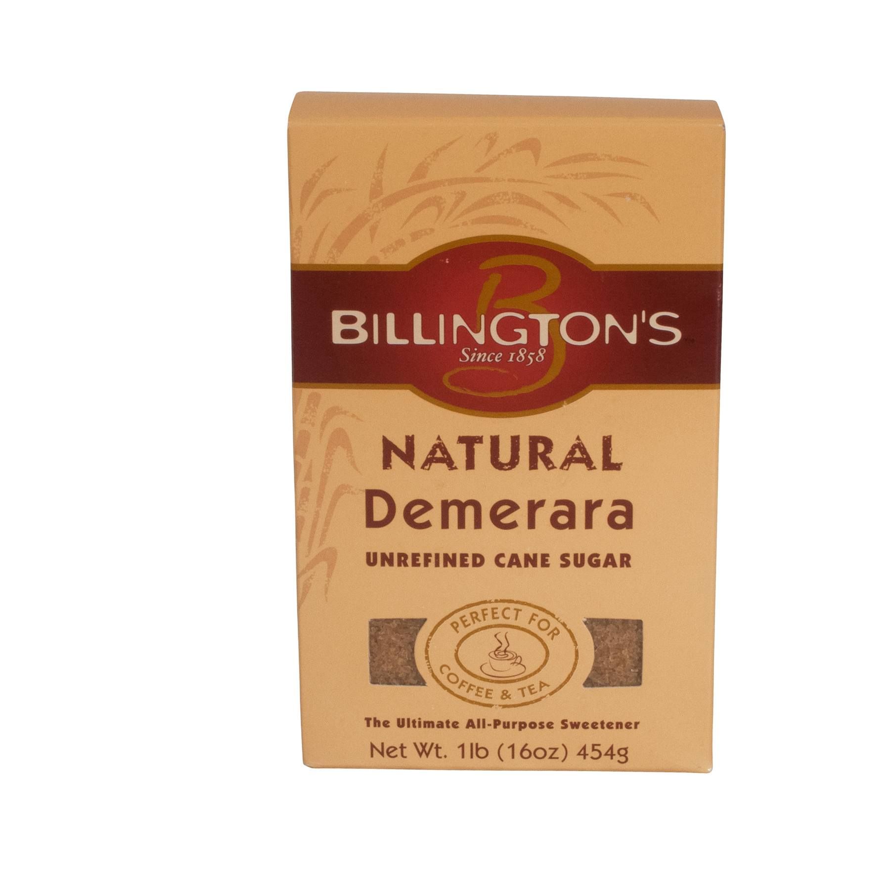 Billington's Natural Demerara Sugar, 1 Pound -- 10 Per Case