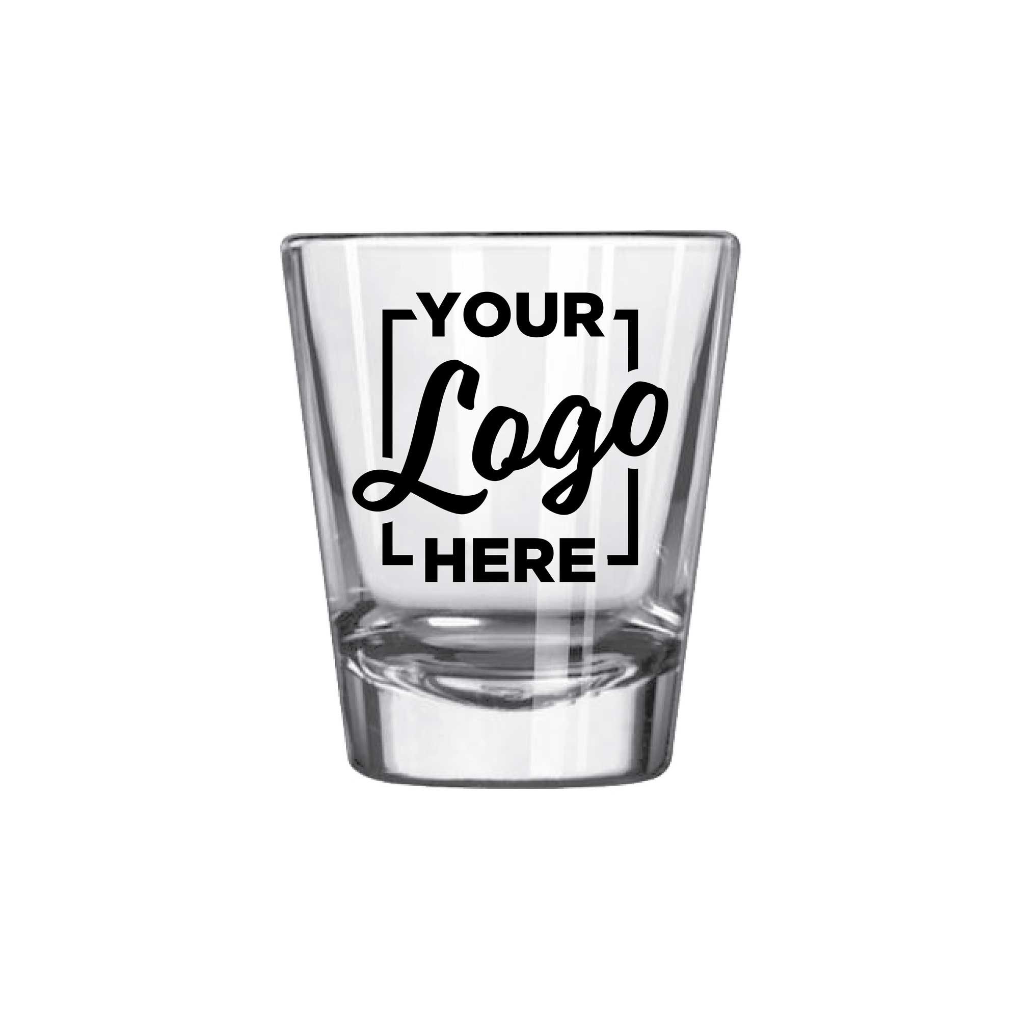 Libbey L5114 Shot Glass, 1.75 Ounce Capacity With Custom Logo -- 144 Per Case