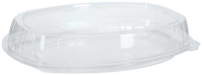 Wna Caterline Convertibowl Pet Clear Contours Bowl Platter Set, 16 X 12 Inch -- 25 Sets Per Case