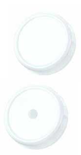 Wna Reserv White Lid For 16 Ounce Mason Jar -- 256 Per Case