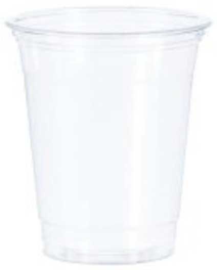 Solo Ultra Clear Pet Cold Cup, 12 Ounce Squat -- 1000 Per Case