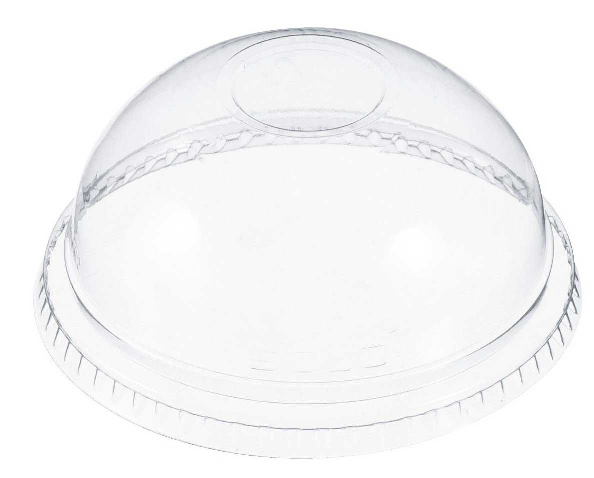 Solo Clear Pet No Hole Lid For 12/20 Ounce Cups -- 1000 Per Case