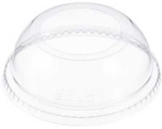 Dart Ultra Clear Polyethylene Terephthalate Dome Lid Only -- 1000 Per Case