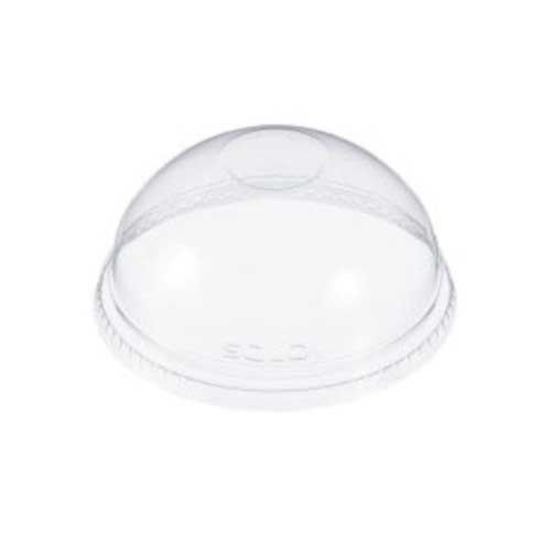 Dart Clear Polyethylene Terephthalate Clear Dome Lid For Plastic Cup -- 1000 Per Case