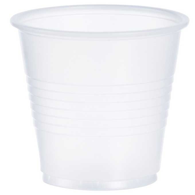 Conex Galaxy Polystyrene Translucent Cold Cup, 3.5 Ounce Capacity -- 2500 Per Case