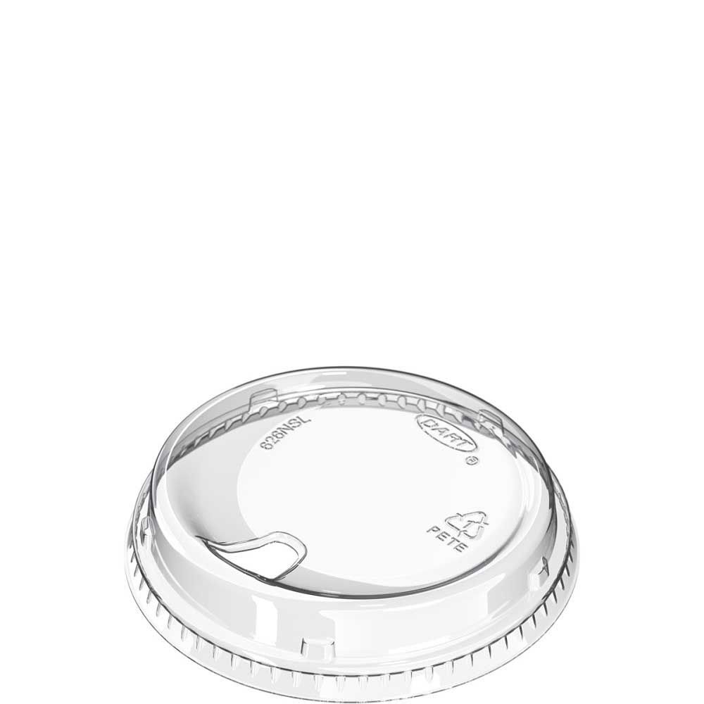 Dart Clear Pet Strawless Lid For 16/24 Ounce Container -- 1000 Per Case
