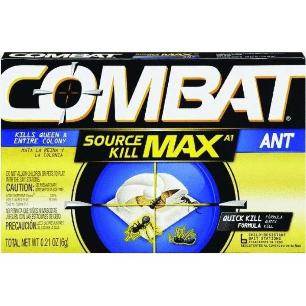 Combat Source Kill Max Ant Killing Bait -- 72 Per Case