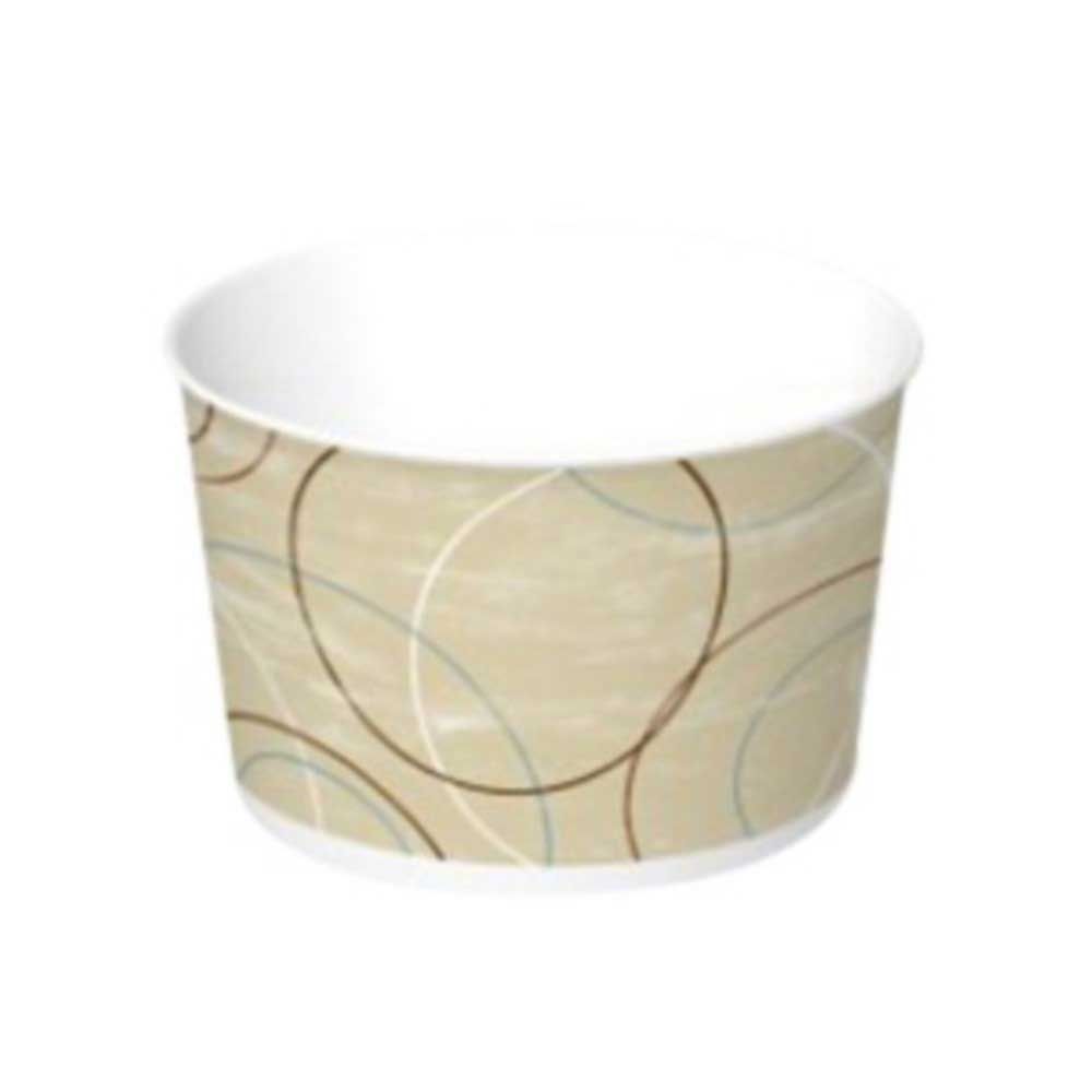 International Paper Carte Blanc Round Champagne Paper Soup Cup -- 1000 Per Case