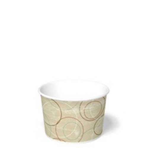 International Paper White Double Poly Soup Cup -- 500 Per Case