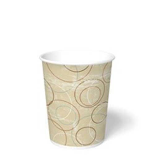 International Paper Champagne Double Poly Soup Cup -- 500 Per Case