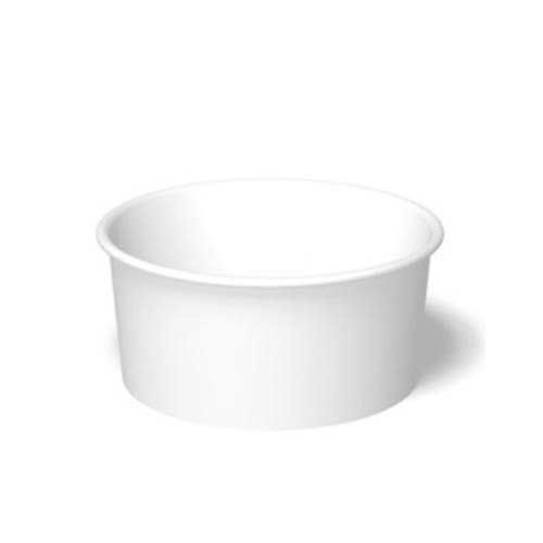 International Paper Carte Blanc Hot Food Squat Container, 16 Ounce -- 500 Per Case