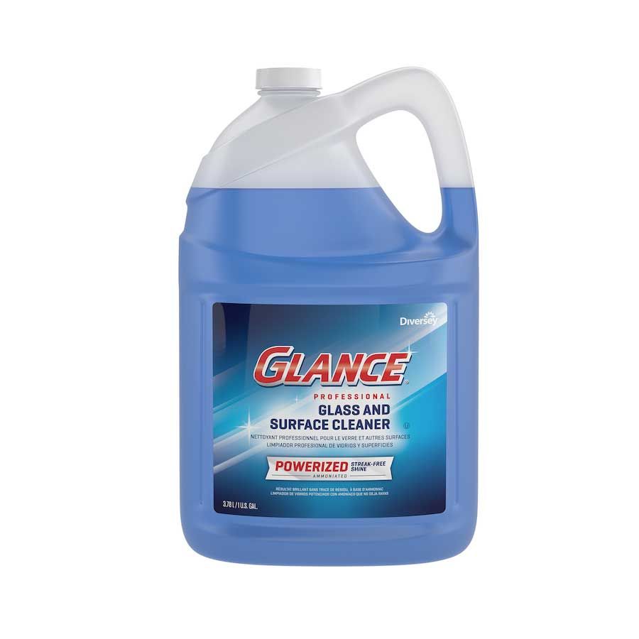 Glance Powerized Professional Glass And Surface Cleaner, 1 Gallon -- 2 Per Case