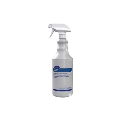 Diversey Glance Hc Glass And Multi Surface Cleaner Empty Spray Bottle, 32 Ounce Capacity -- 12 Per Case