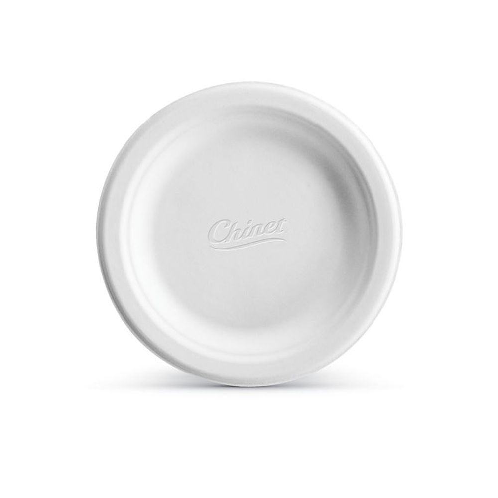 Chinet Classic White Molded Fiber Vacate Plate, 6 Inch -- 1000 Per Case