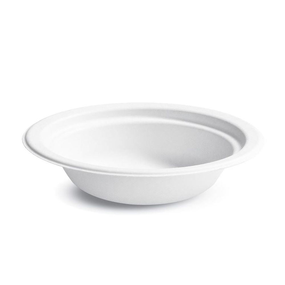 Chinet Classic White Molded Fiber Paper Bowl, 12 Ounce -- 1000 Per Case