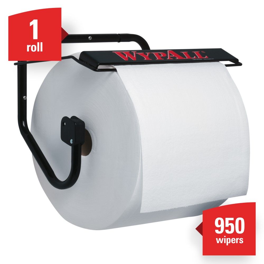 Wypall L30 White 1-ply Jumbo Roll Paper Towel, 950 Count