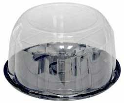 Pactiv Rpet Rose Base With 5.25 Inch Rose Dome Lid, 2 Ounce Capacity -- 100 Per Case