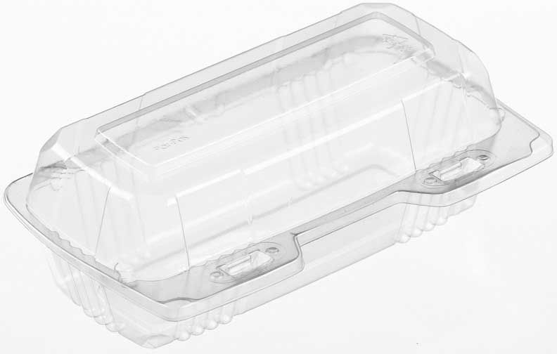 Polar Pak Oriented Polystyrene Small Hotdog Container, 7.2 X 4.12 X 2.66 Inch -- 250 Per Case