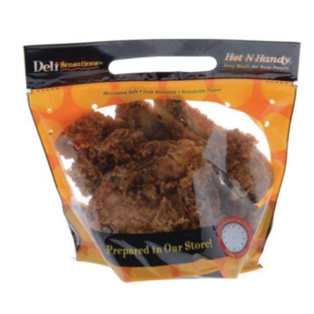 Transcontinental Robbie Hot N Handy Plastic Vented Deli Bag, 9 X 5 X 8 Inch -- 250 Per Case