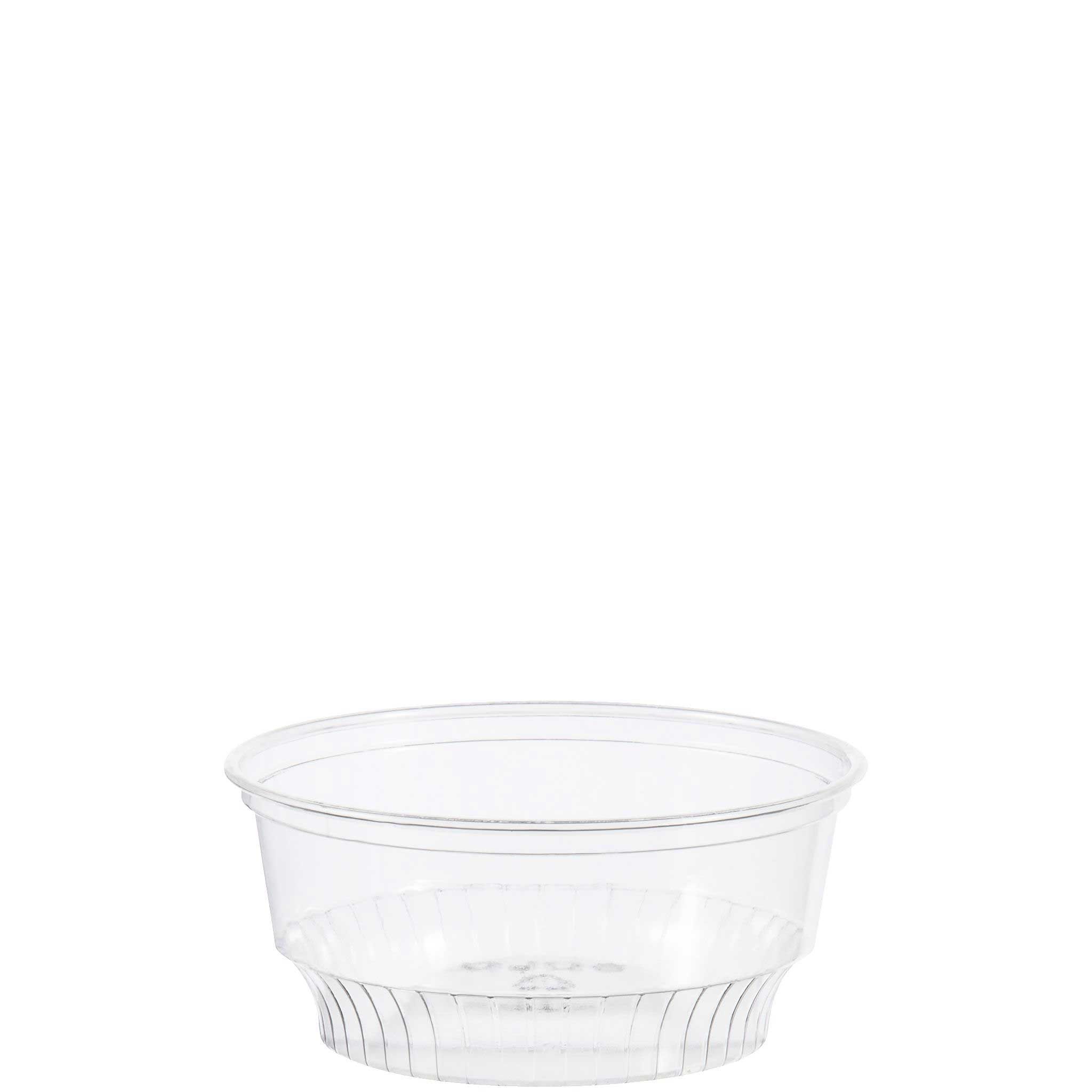 Solo Clear Pet Sundae Cup, 5 Ounce Capacity -- 1000 Per Case