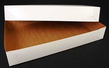 Southern Champion Tray White Paperboard Non Window Bakery Box, 26 X 18.5 X 4 Inch -- 50 Per Case