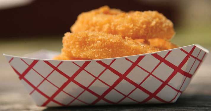 Southern Champion Red White Paper Food Basket, 3 Pound -- 500 Per Case