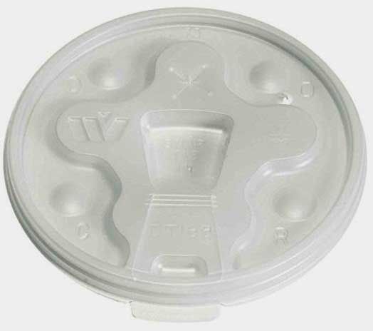 Wincup Handi-kup Drink-thru White Lid For C12a Hot And Cold Cup -- 1000 Per Case