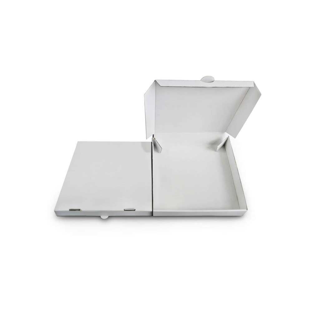 Rock Tenn White Corrugated B-flute Pizza Box, 12 Inch -- 50 Per Case